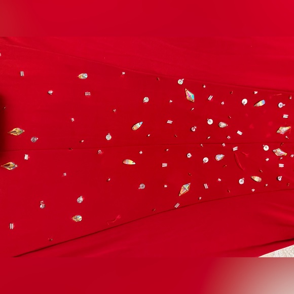 Xterms by impressions red PROM/PAGEANT dress size 2 - Picture 5 of 5